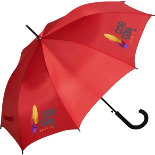 Stratus Auto-Open Umbrella Red